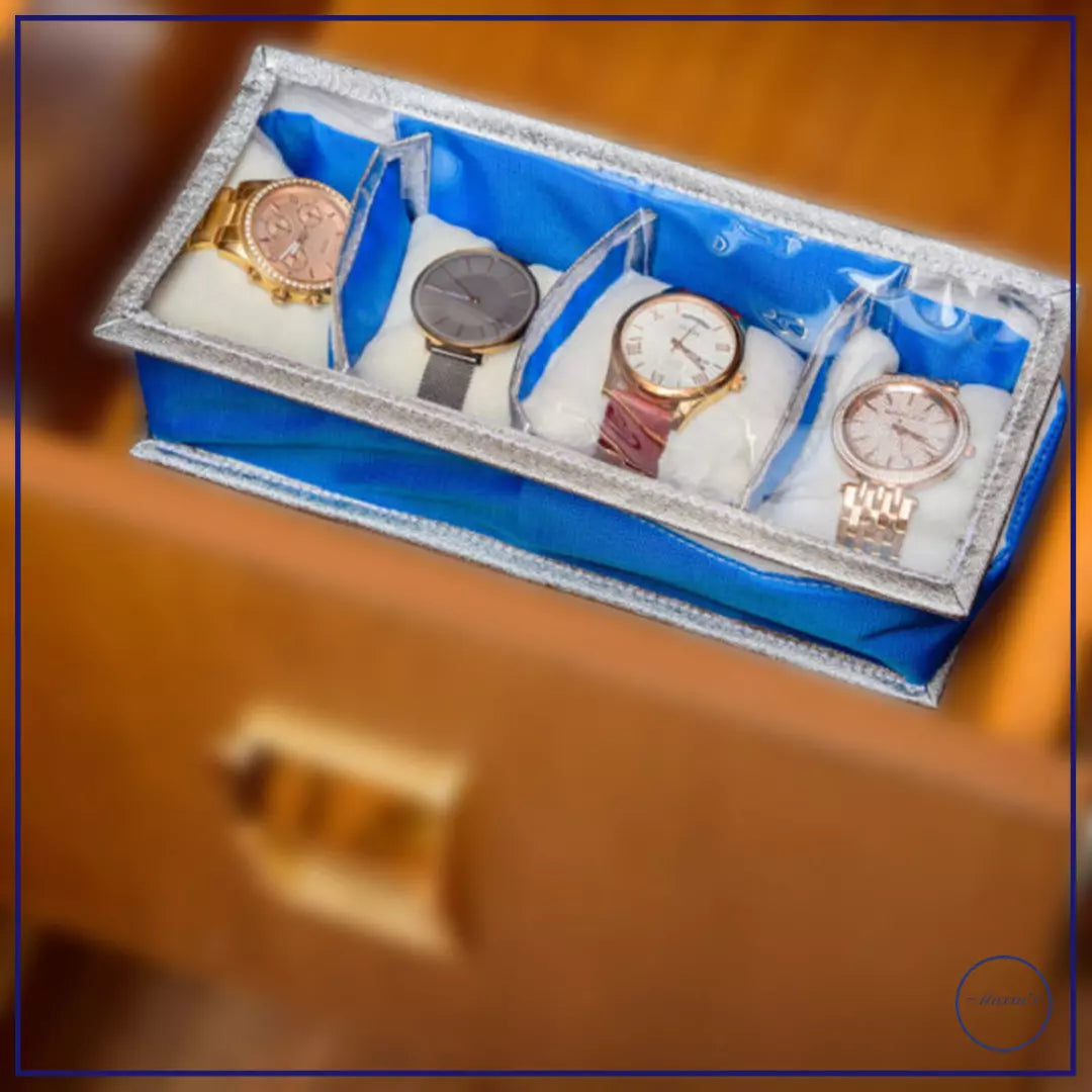 Wristwatch organizer - 4 slots