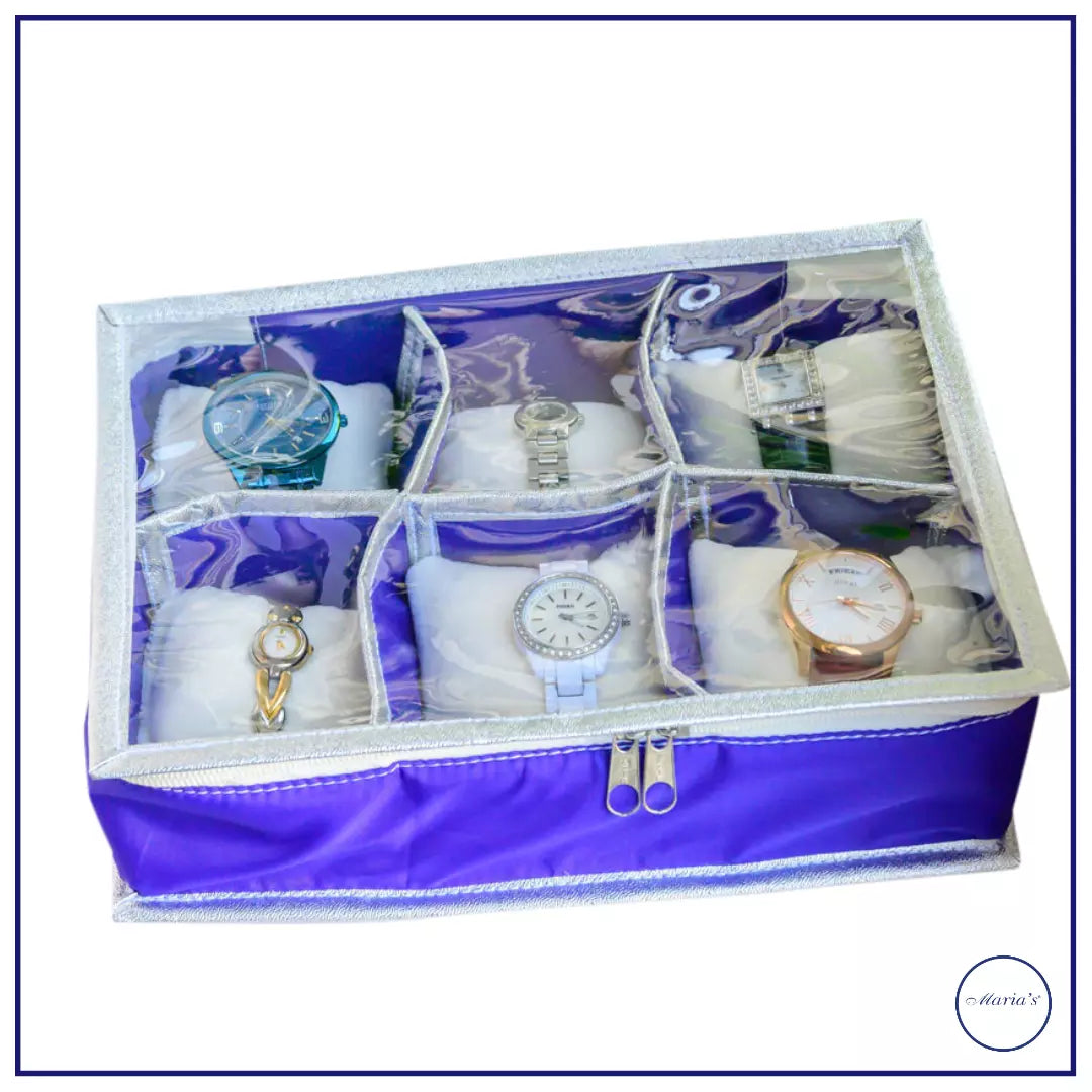 Wristwatch organizer - 6 slots