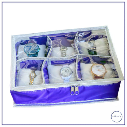 Wristwatch organizer - 6 slots