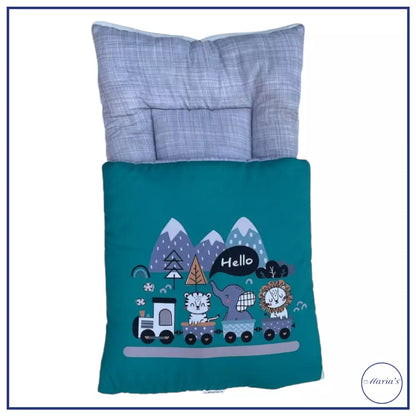 Adorable Cartoon Character Velour Baby Carrinest for Newborns – Maria’s Pakistan