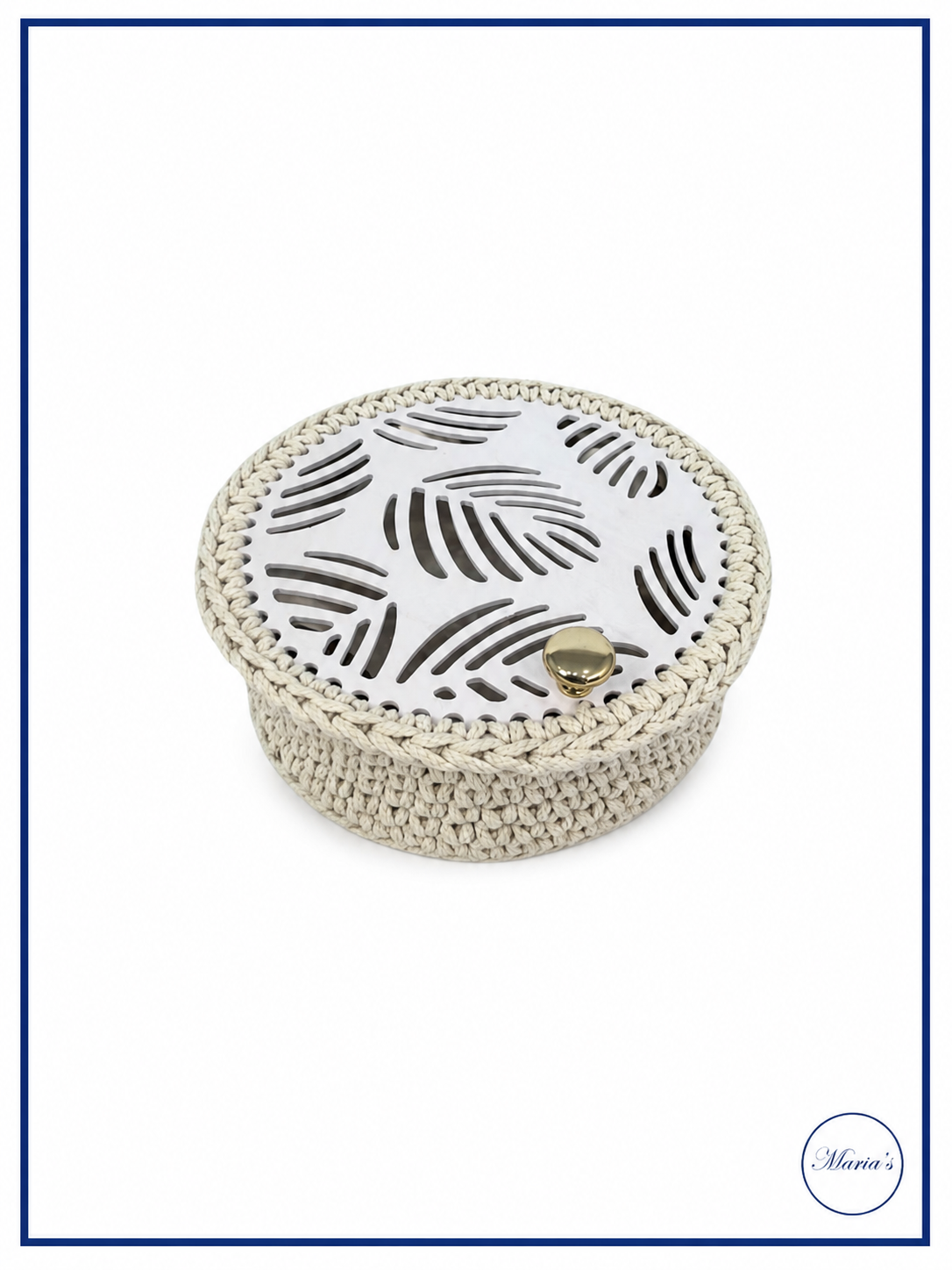 Premium Hand-Woven Roti Basket with Decorative Lid | Bread Basket for Dining Table