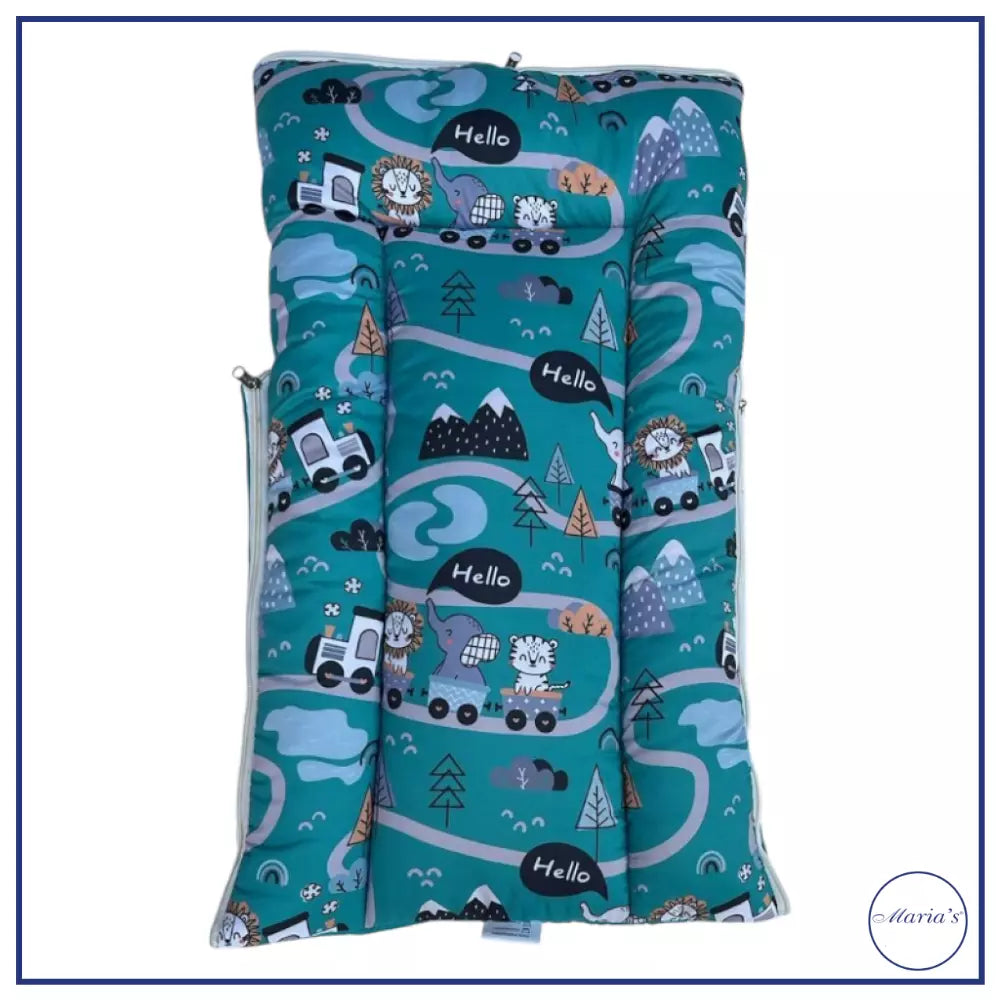 Soft Cloud & Star Print Baby Blanket for Cribs and Strollers