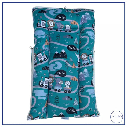 Soft Cloud & Star Print Baby Blanket for Cribs and Strollers