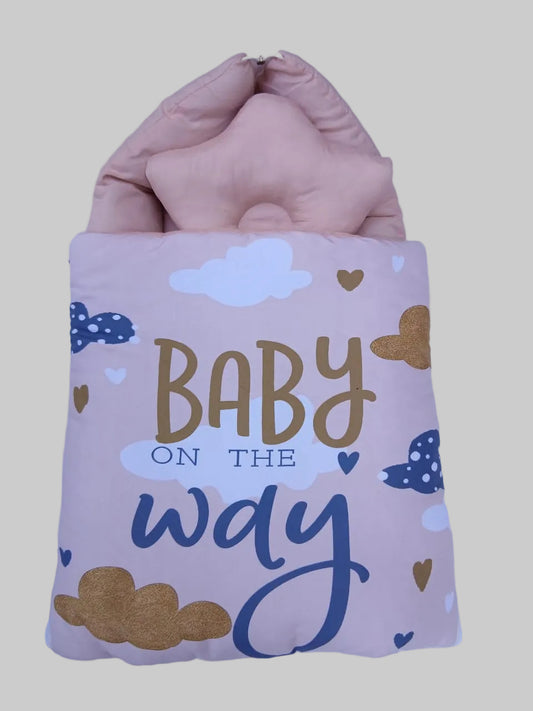 Baby on the Way –  Sleeping Bag With Pillow
