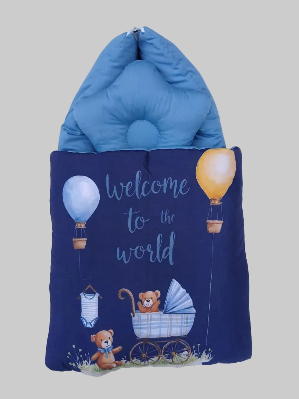 🌙 Welcome to the World – Baby Sleeping Bag