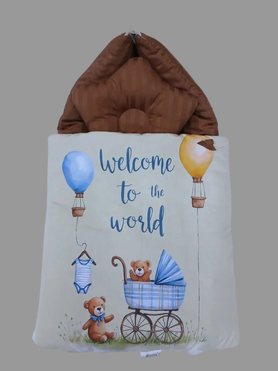 🌙 Welcome to the World – Baby Sleeping Bag