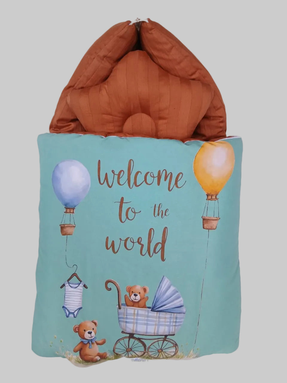 🌙 Welcome to the World – Baby Sleeping Bag